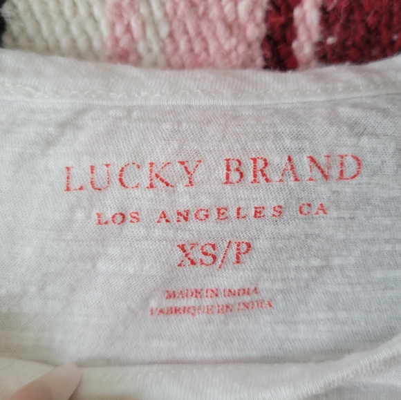 Lucky Brand Casual Print T Shirt - Picture 2 of 3